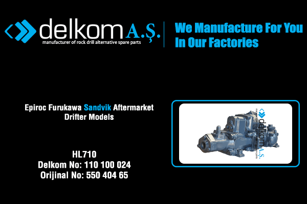 HL710 Rock Drill Spare Parts