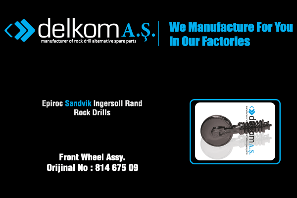 Yürüyüş İstikamet Grubu Rock Drill Spare Parts