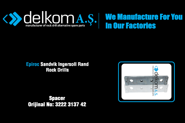 Tabanca Sabitleme Ayağı Ön Rock Drill Spare Parts