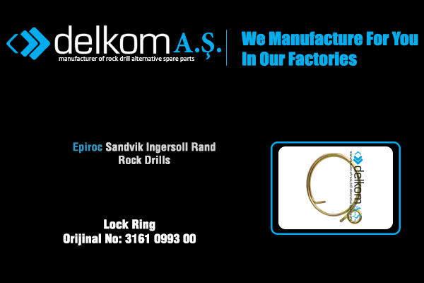 Ön Başlık Gergi Yayı Rock Drill Spare Parts