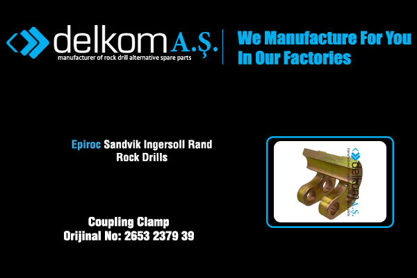 Robot Rod Tutucu Çene Rock Drill Spare Parts