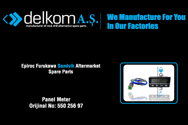Motor Kontrol Ekranı Rock Drill Spare Parts