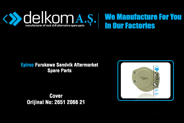 Hidromotor Dişli Kapağı Rock Drill Spare Parts