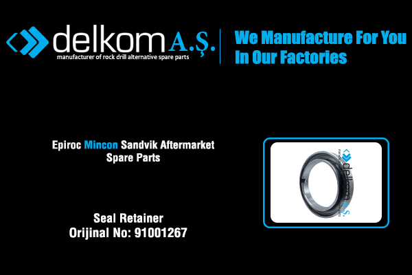 Keçe Flanşı Rock Drill Spare Parts