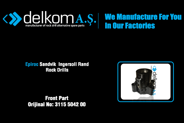 Ön Başlık Rock Drill Spare Parts