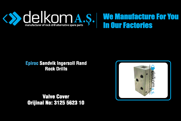 Valf Ünitesi Valf Kapağı