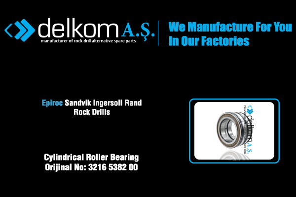 Ön Zincir Dişli Rulmanı Rock Drill Spare Parts