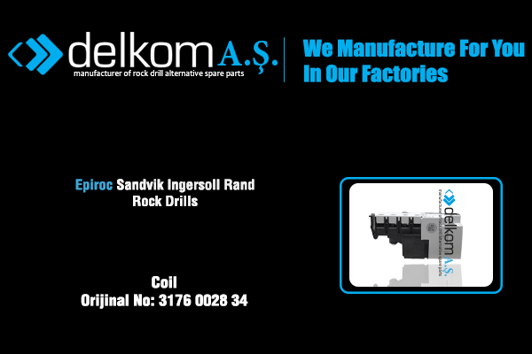 Ana Şalter Bobini Rock Drill Spare Parts