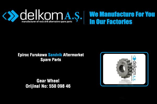 Yürüyüş Redüktör Aktarma Dişlisi Üst