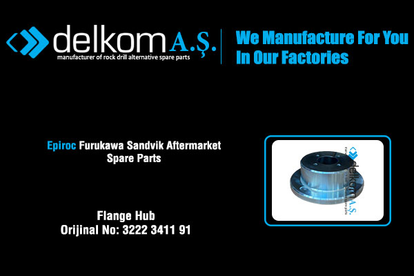 Pompa Kaplin Adaptörü Rock Drill Spare Parts