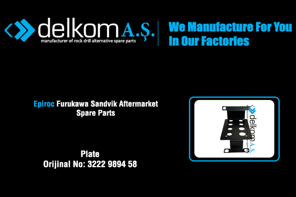 Valf Ünitesi Bağlantı Pleyti Rock Drill Spare Parts