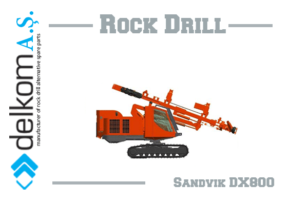 Sandvik machine spare, Sandvik HL drifter spare, Sandvik rock drill spare parts