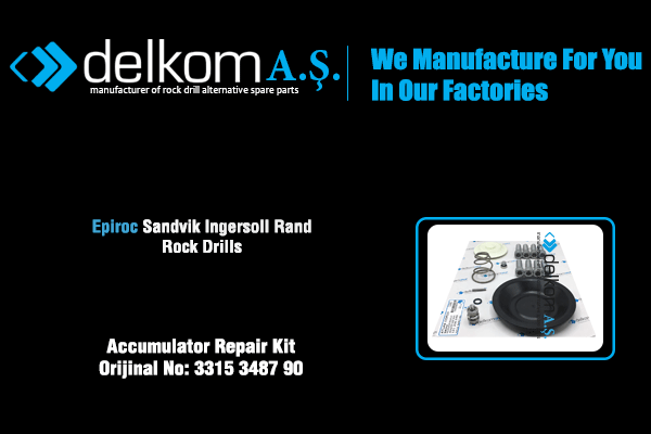 Accumulator Repair Kit Rock Drill Spare Parts