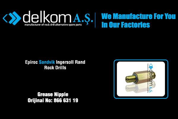 Grease Nipple Rock Drill Spare Parts