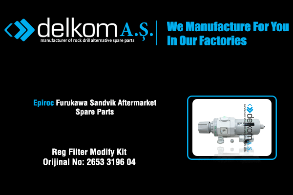 Reg Filter Modify Kit Rock Drill Spare Parts