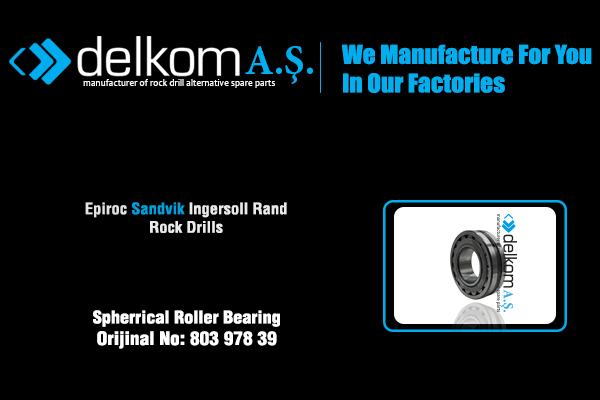 Spherrical Roller Bearing Rock Drill Spare Parts