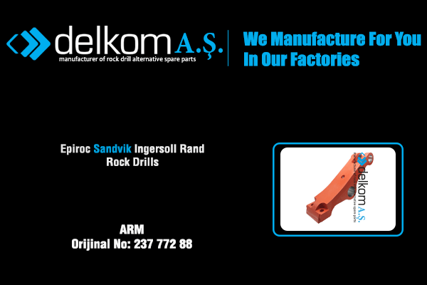 ARM Rock Drill Spare Parts