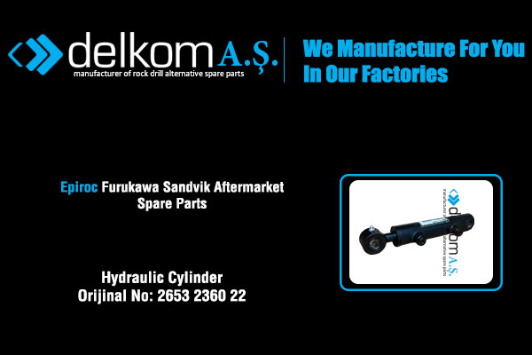Hydraulic Cylinder Rock Drill Spare Parts