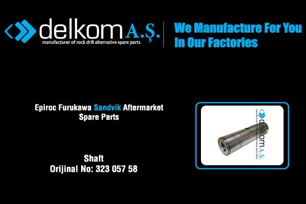 Shaft Rock Drill Spare Parts